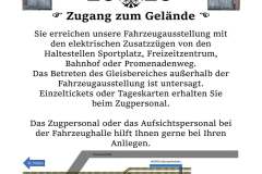 Tag der offenen Hallentore bei der Museumstramway - Grafik: Museumstramway