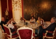 Besuch der Imkerinnen bei BP. Dr. Fischer, Foto: Heidrun Singer