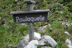 Wanderung Tonion - Paulaquelle