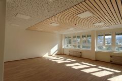 Baufortschritt am Schulneubau Mariazell, Lehrerzimmer - Foto: Mariazell Online