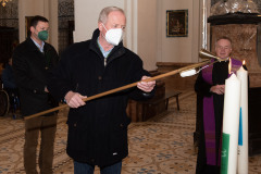 Votivkerzen für den Frieden in der Ukraine - Foto: Josef Kuss