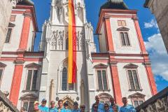 Burgenländische Kroatenwallfahrt 2022 - Foto: Basilika Mariazell/Anna Scherfler