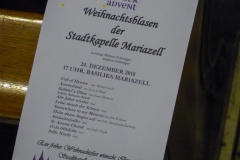 Weihnachtsblasen 2018 - Foto: Mariazell Online