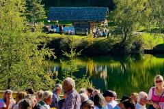 21. Musikanten- und Weisenbläsertreffen am Hubertussee - Foto: Ing. Franz Peter Stadler