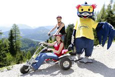 Mountaincart und Roller fahren / Foto: NÖVOG, Luger Mountaincart und Roller fahren / Foto: NÖVOG, Luger