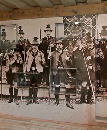 Die Arbeiten zur Fertigstellung der Schausammlung "Jagd im Mariazeller Land" schreiten zügig voran.