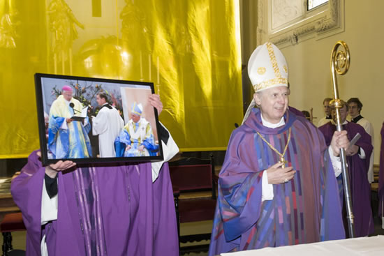 Dankgottesdienst für Papst / Foto: Josef Kuss