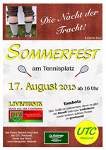 Sommerfest am Tennisplatz Sommerfest am Tennisplatz
