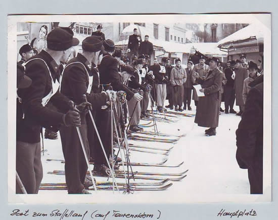 Wintersportbewerb 1954 - Foto: www.feuerwehrwinterspiele.at