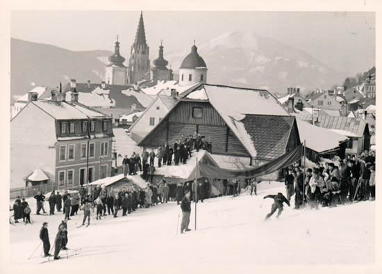 Wintersportbewerb 1954 - Foto: www.feuerwehrwinterspiele.at