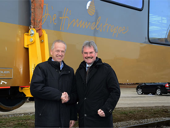 Letzte Himmelstreppe ist geliefert!