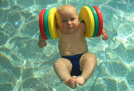 Kinderschwimmkurs im JUFA Sigmundsberg / BKS