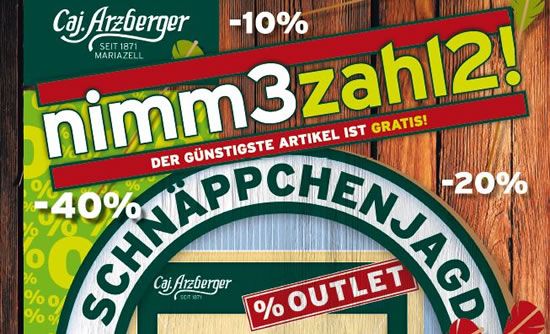 Schnäppchenjagd im Caj. Arzberger Outlet