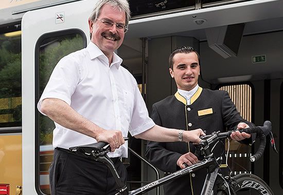 Fahrrad fahren mit der Mariazellerbahn