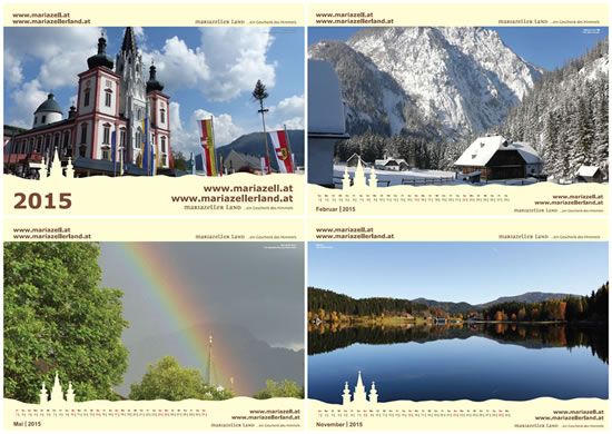 Mariazell Online Wandkalender 2015 Mariazell Online Wandkalender 2015