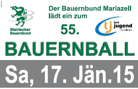 55. Bauernball am 17. Jänner 2015 55. Bauernball am 17. Jänner 2015