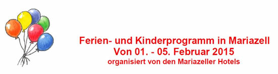 Ferien- und Kinderprogramm 2015 Ferien- und Kinderprogramm 2015