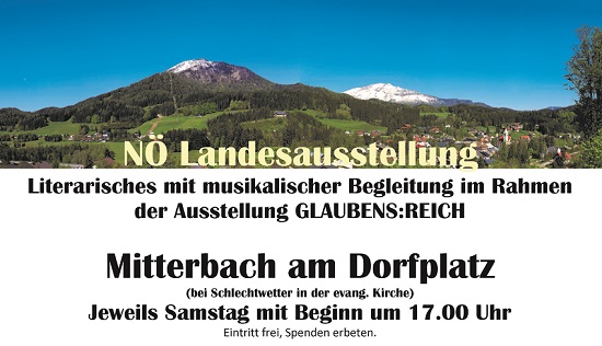 Literarisches mit musikalischer Begleitung