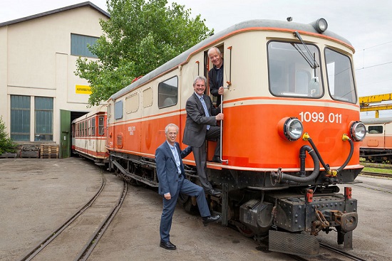 Mariazellerbahn / Foto: © NÖVOG, citronenrot Mariazellerbahn / Foto: © NÖVOG, citronenrot