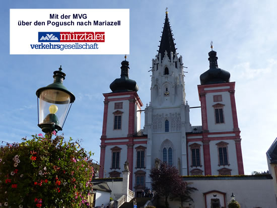 Neue Busverbindung: über den Pogusch nach Mariazell! Neue Busverbindung: über den Pogusch nach Mariazell!