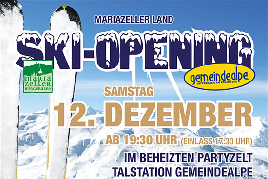 Ski-Opening in Mitterbach Ski-Opening in Mitterbach