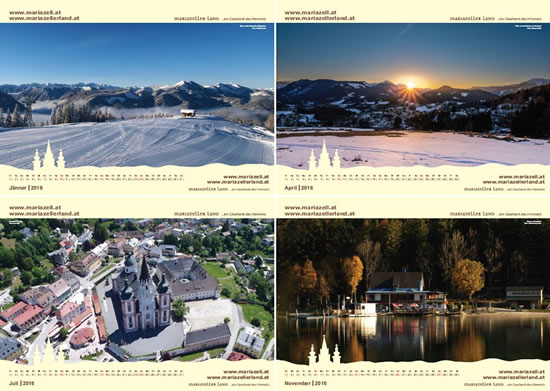 Mariazell Online Wandkalender 2016