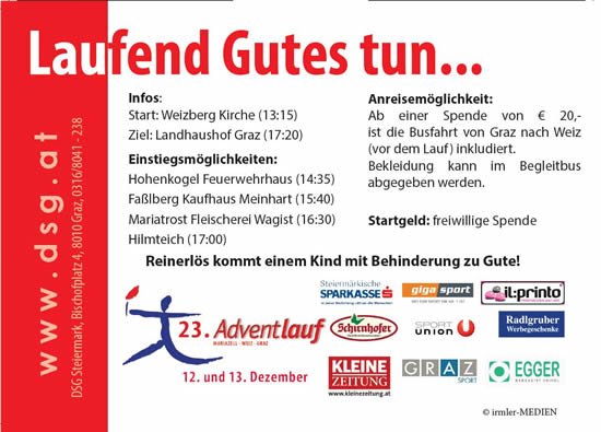 Adventlauf 2015 Adventlauf 2015