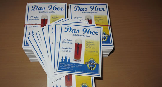 Heuer vor 20 Jahren gab es das 1. Mal ein Girrerbier! Heuer vor 20 Jahren gab es das 1. Mal ein Girrerbier!