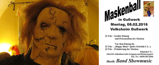 Maskenball Gußwerk