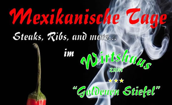 Mexikansiche Tage beim Stiefelwirt Mexikansiche Tage beim Stiefelwirt