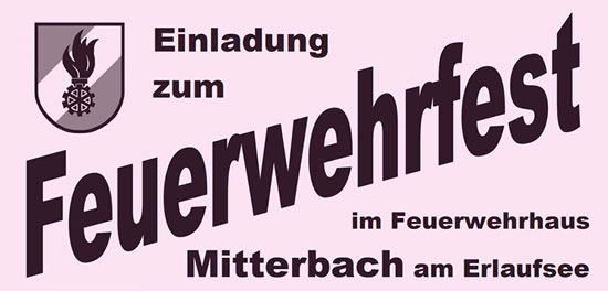 Feuerwehrfest Mitterbach 2016