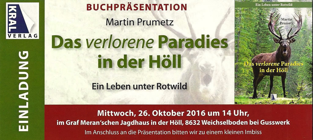 Buchpräsentation von Martin Prumetz Buchpräsentation von Martin Prumetz