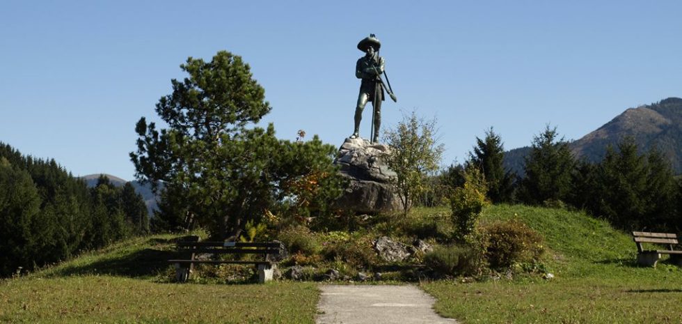 Erzherzog Johann Denkmal - Vogelbühel - Foto: Mariazell Online