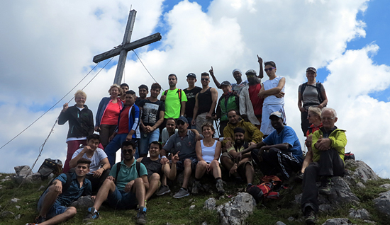Asylwerber am Fallenstein