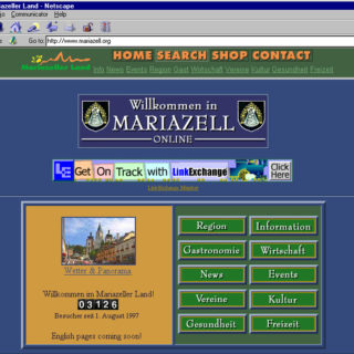 Mariazell Online im Jahr 1997
