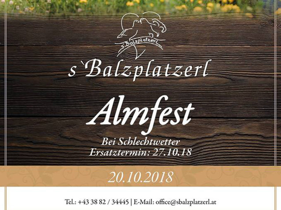 Foto: s'Balzplatzerl Foto: s'Balzplatzerl