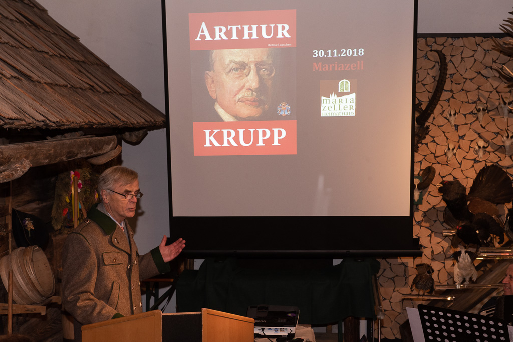 Buchpräsentation Arthur Krupp - Foto: Josef Kuss