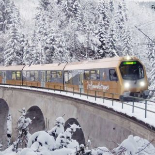 Himmelstreppe im Winter - Foto: NÖVOG-Heussler