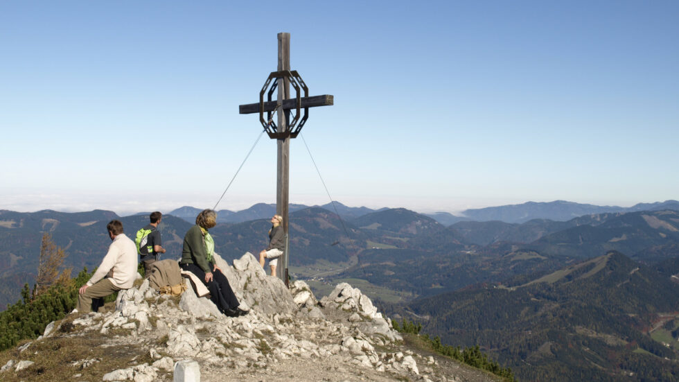Gemeindealpe Gipfelkreuz, Foto: Mariazell Online