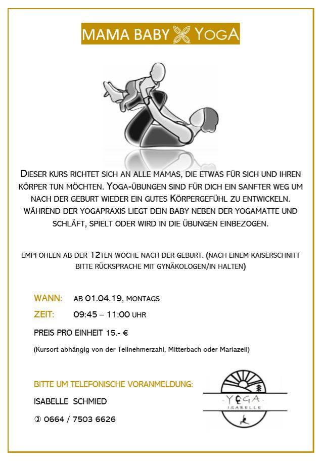 Mama Baby Yoga Mariazell Online