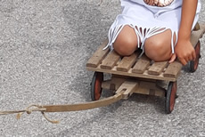 Leiterwagen verloren Leiterwagen verloren
