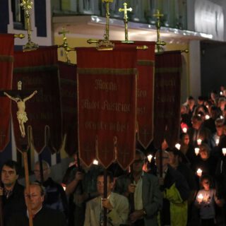 Lichterprozession, Foto: Anna Scherfler