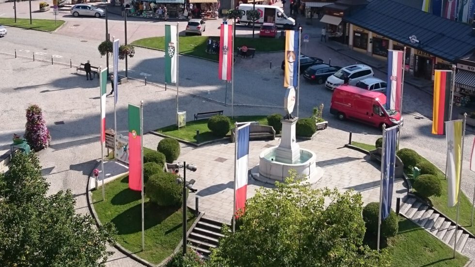 Brunnen am Hauptplatz, Foto: Mariazell Online