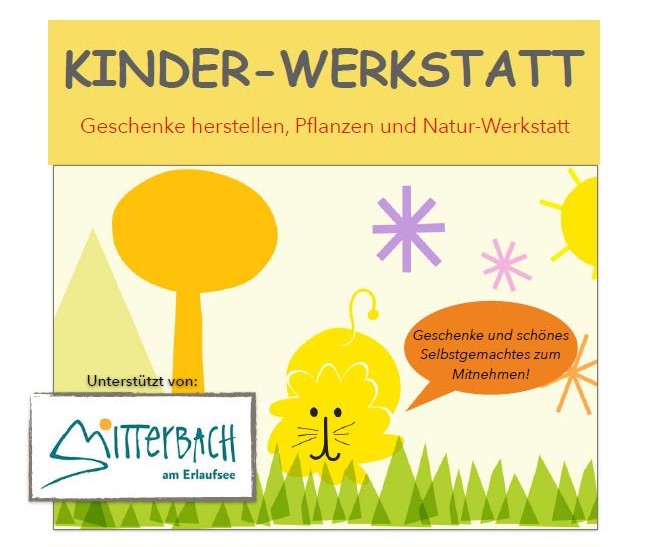 Kinder-Werkstatt, Foto: Petra Rauscher-Montano