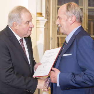 Bundesehrung für Alfred Fleissner, Foto: Museumstramway Mariazell, Ing. Reinhard Sieber
