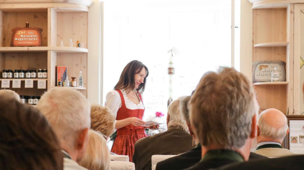 Angelika Prentner, Apotheke "Zur Gnadenmutter" - Foto: Anna Scherfler