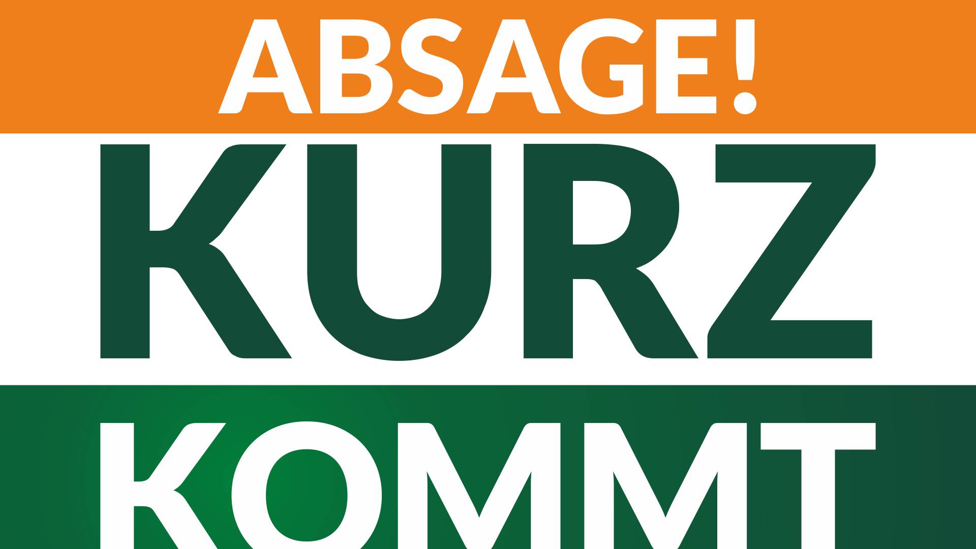 Absage
