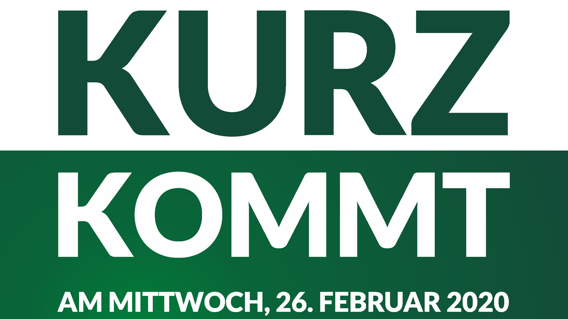 Bundeskanzler Kurz in Mariazell