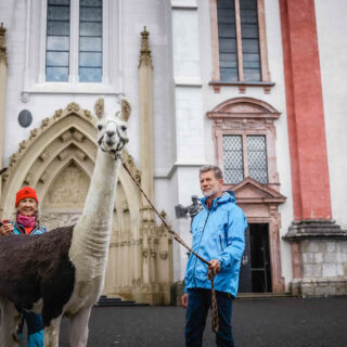 Lamasegnung - Foto: Anna Scherfler