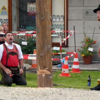 Maibaumumschneiden 2020 - Foto: Mariazell Online